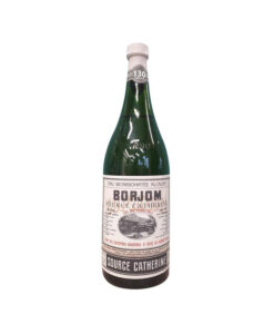 Borjomi 130yr anniversary glass bottle