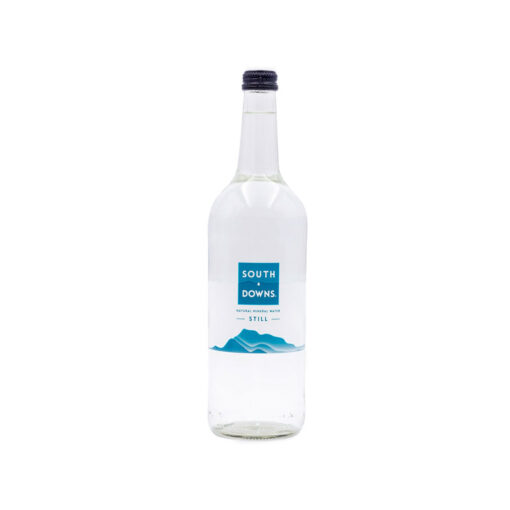 Buy South Downs 750ml still natural mineral water glass bottles online for delivery to homes, offices, restaurants & hotels by Aqua Amore delivery vans