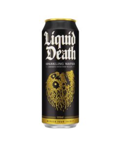 Buy Liquid Death Sparkling Water Can 12x500ml for delivery to your restaurant, establishment, home or office directly from the Aqua Amore London warehouse.