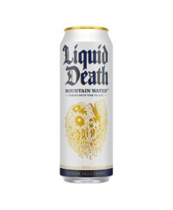 Buy Liquid Death Still Water Can 12x500ml for delivery to your restaurant, establishment, home or office directly from the Aqua Amore London warehouse.